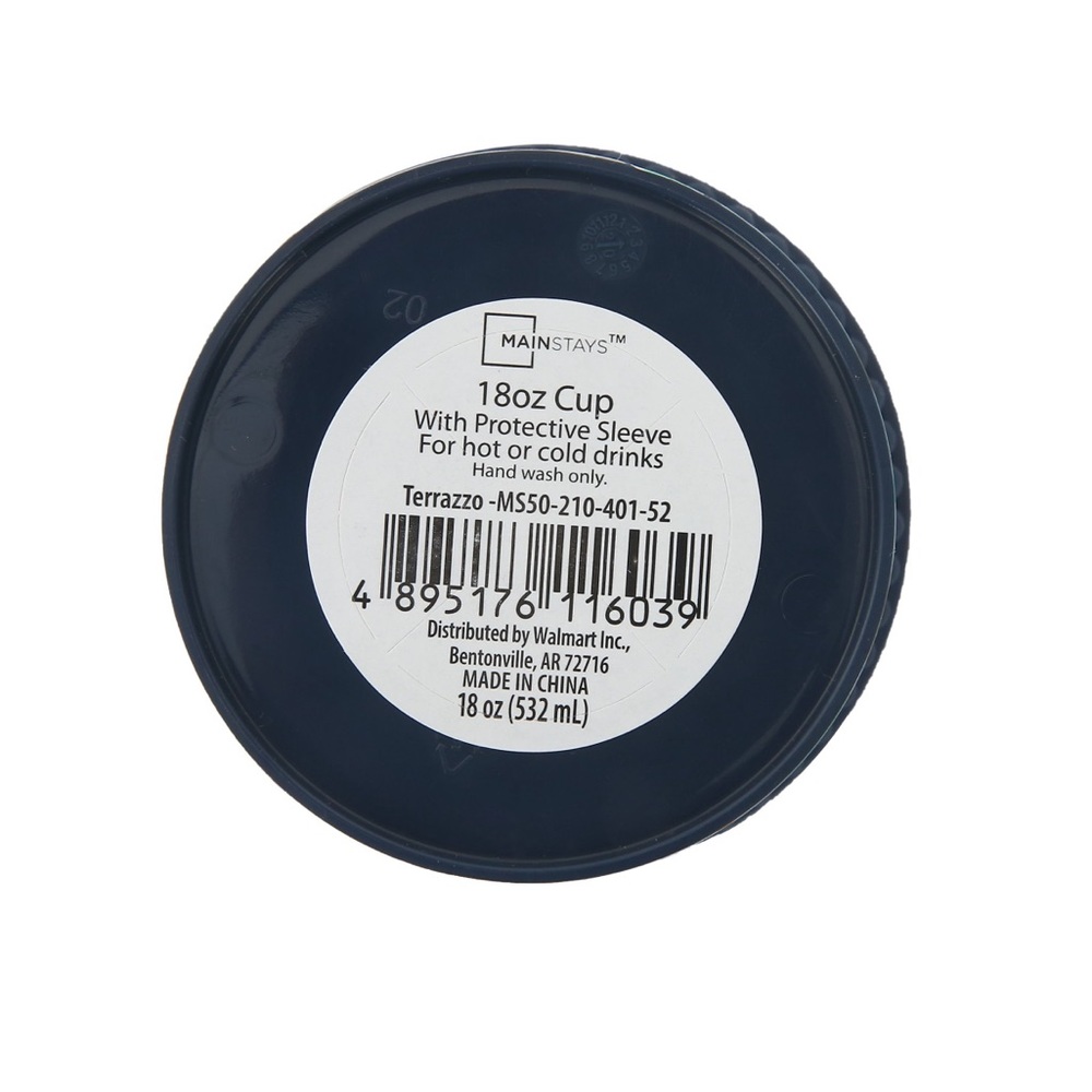 Mainstays 18oz To Go Cup Terrazzo - 5 CUPS NEW - Picture 12 of 12